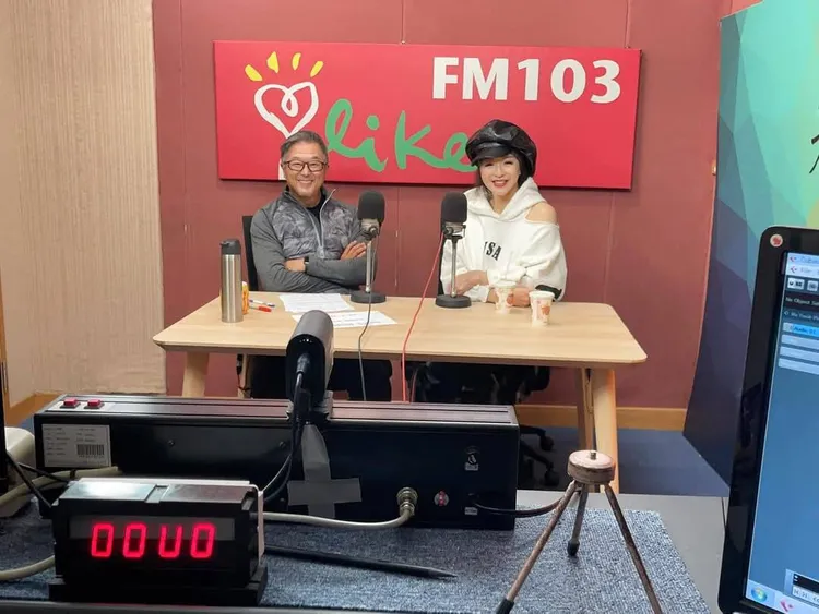 李芳雯上王偉忠節目暢聊感情觀。翻攝自李芳雯臉書