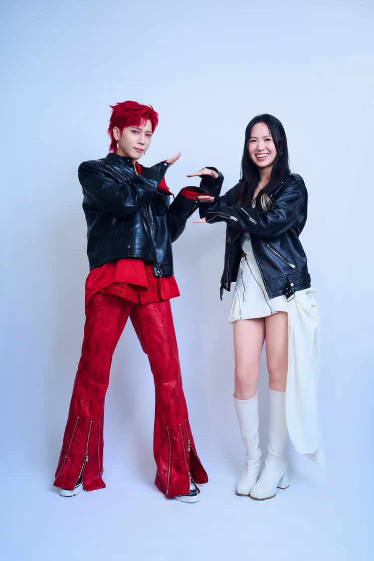 畢書盡（左）與孫盛希認識多年，卻是首次合作演出。圖／索尼音樂提供