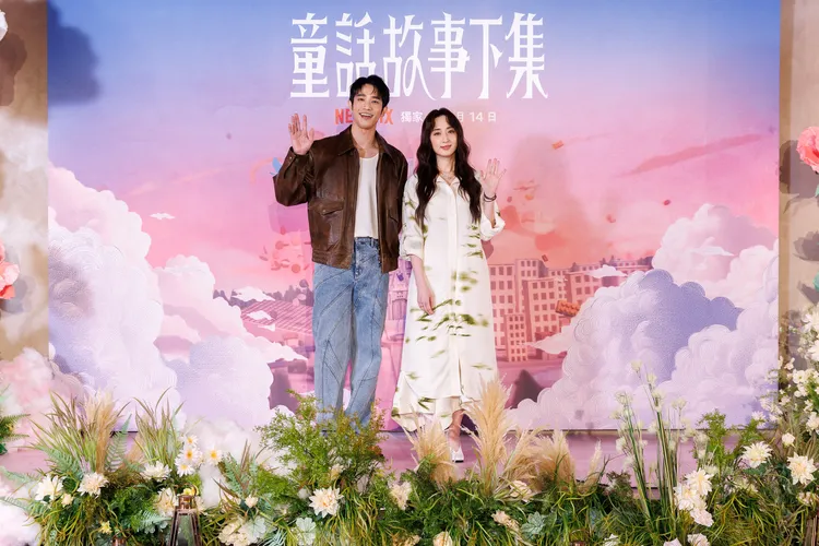 劉以豪（左）和柯佳嬿演夫妻。Netflix提供