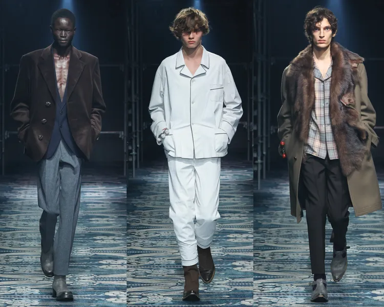 PRADA 2025秋冬男裝。品牌提供