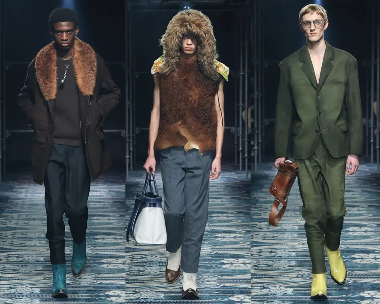 PRADA 2025秋冬男裝。品牌提供
