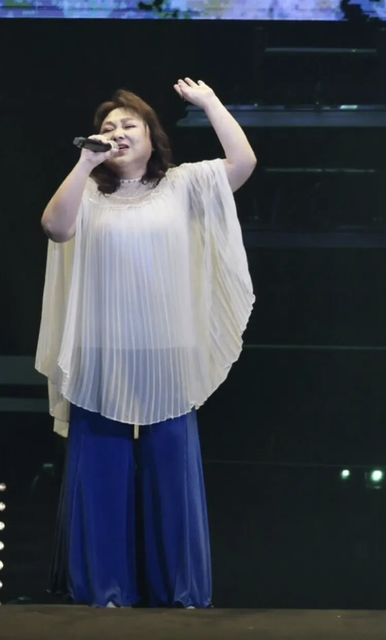 鄭怡去年的豐膄模樣。資料照片