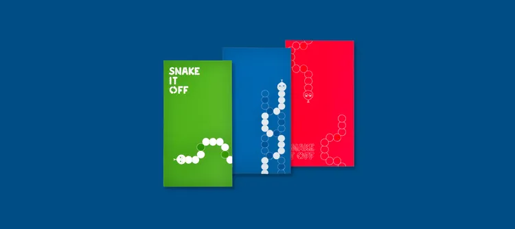 「貪食蛇」的設計靈感也運用到紅包袋上。品牌提供