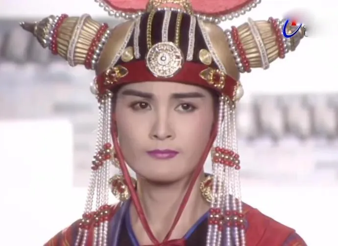 王筱嬋在《唐太宗李世民》飾演突厥公主阿史那燕。翻攝台視