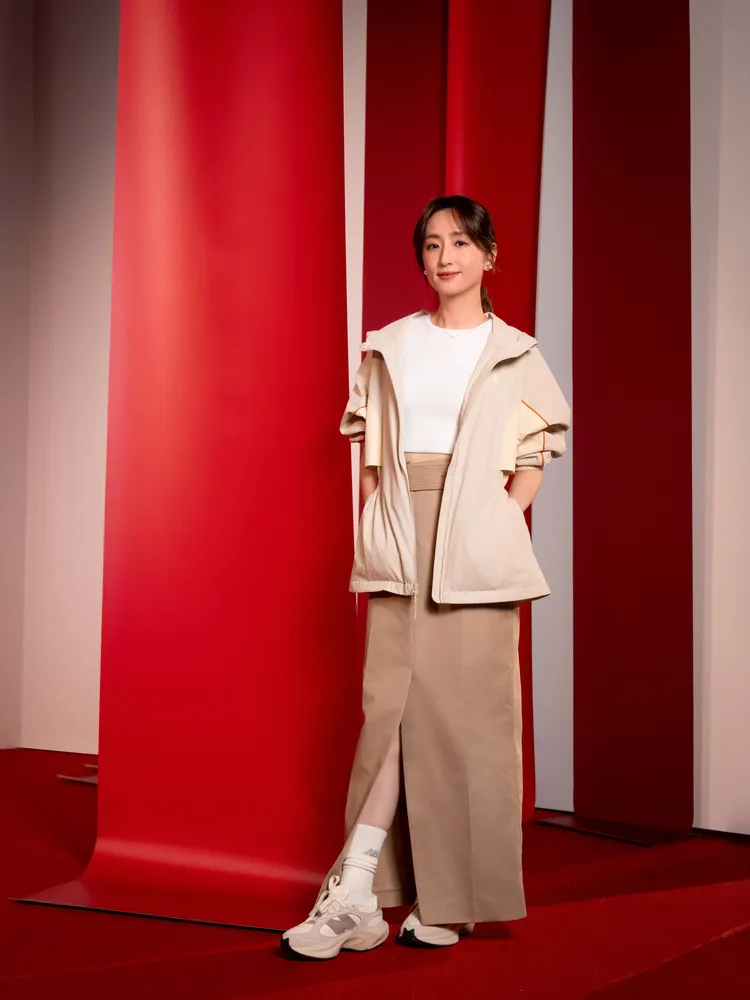 柯佳嬿即將迎來40歲，沒有年齡焦慮。New Balance提供