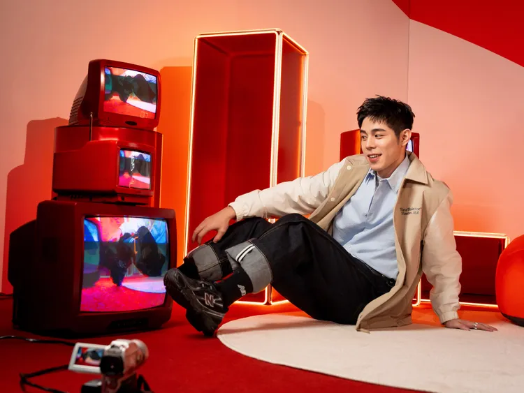 詹懷雲去年爆紅收穫滿滿。New Balance提供