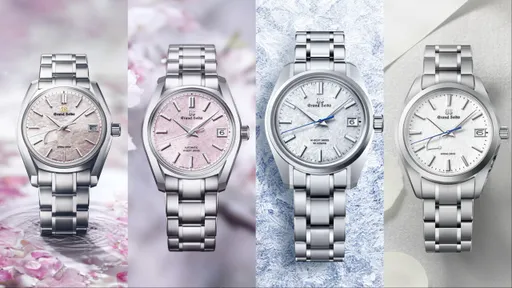 Grand Seiko開春綻放美景 浪漫櫻花錶、銀雪面盤漫步四季景緻