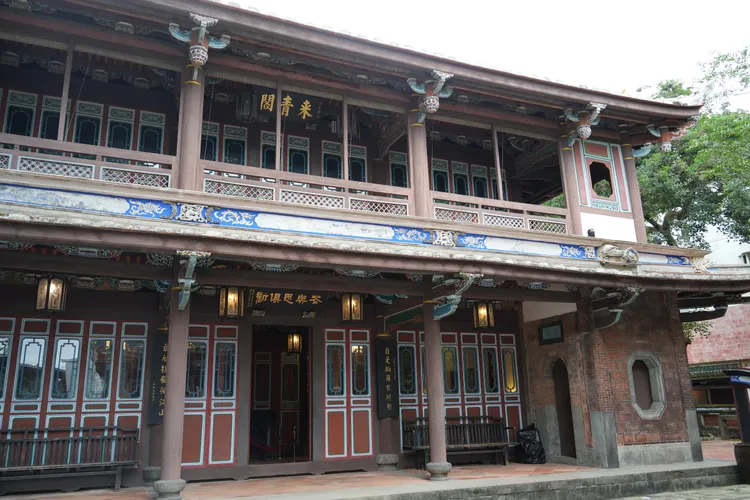 第三波走春活動（2月3日至2月12日），新北市文化局結合五條美學廊帶，推出一日遊的走春文化行旅，圖為國定古蹟林本源園邸。文化局提供