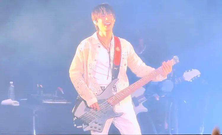 李在真笑得開心。讀者提供