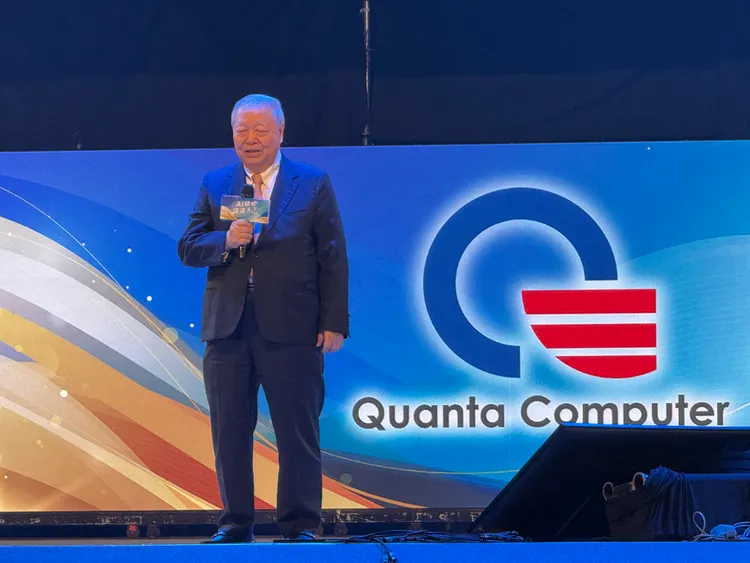 廣達副董事長梁次震。呂承哲攝