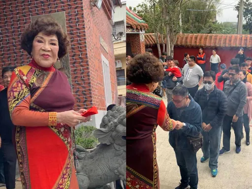 阿姑來了!周遊「豪擲200個紅包」爆排隊潮 驚曝1年發出金額