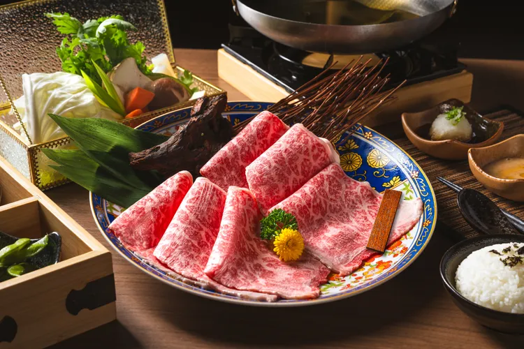 特選日本 A5 黑毛和牛鍋。業者提供