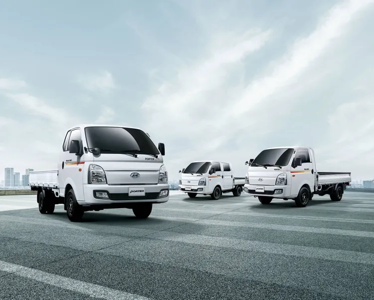商用車Porter長期穩佔3.5噸貨卡銷售冠軍，去年實現10%的銷售增長。業者提供