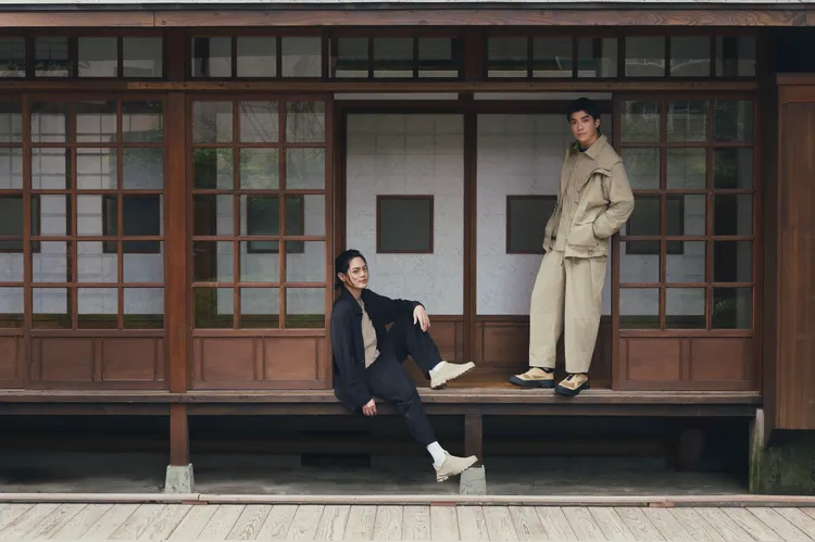 林哲熹（右）、林頤原（左）用PALLADIUM穿出潮流機能風。品牌提供