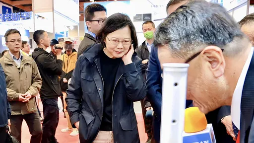 不是動物用品展 蔡英文:每年最期待「這個展覽」絕不能錯過