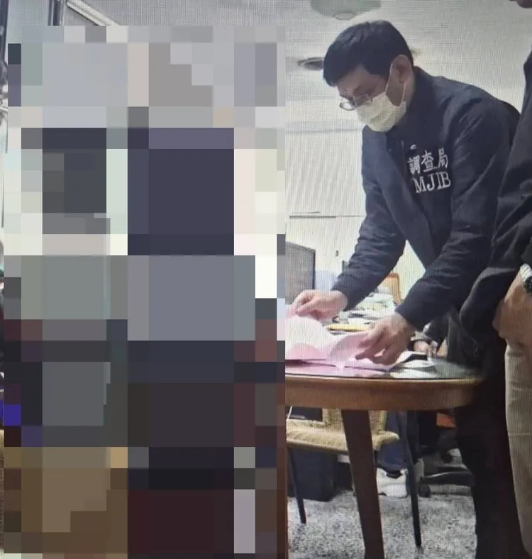 專案小組搜索北港鎮農會。民眾提供