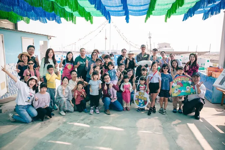 永安新港社區養殖漁業與食農教育並行，規劃推動食魚教育。農業局提供