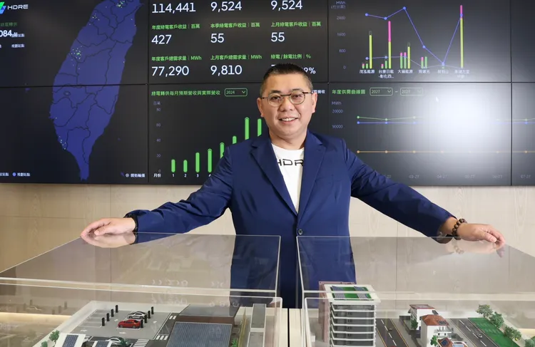 泓德能源總經理周仕昌。莊宗達攝