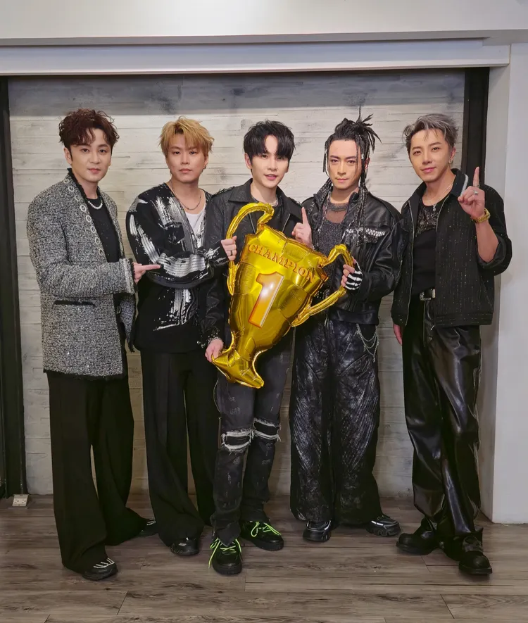 Energy近期網路媒體票選2024人氣團體冠軍。圖／相信音樂提供