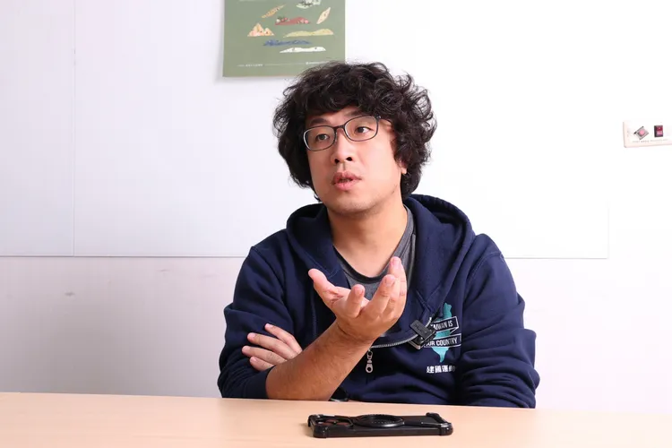 沈伯洋指出，重要的是行政院應有政務委員主責灰色地帶作戰，讓行政部門通力合作。記者莊宗達攝