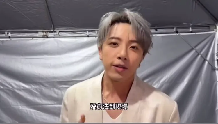 坤達搞笑解釋不能出席老婆生日聚餐原因。翻攝自柯佳嬿IG