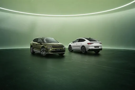 Škoda小改款Enyaq / Enyaq Coupe正式亮相 全新家族車頭設計、續航力再提升