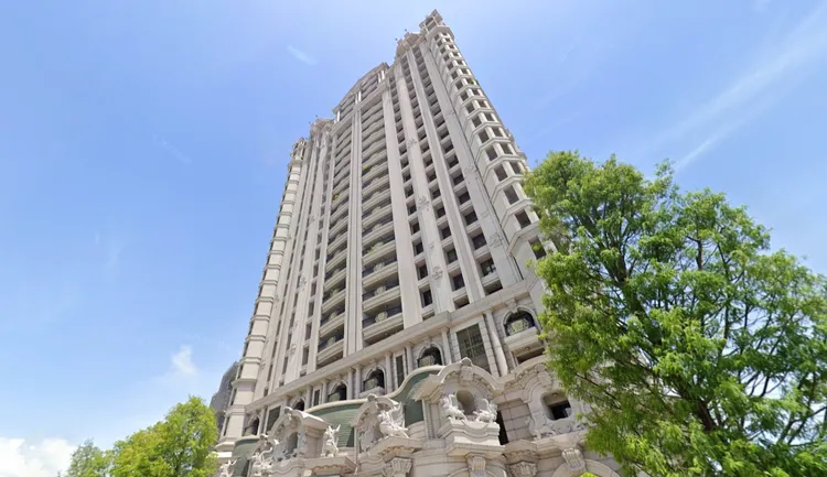 「湖美帝堡」是上曜建設開發知名代表作。翻攝Ｇoogle Map