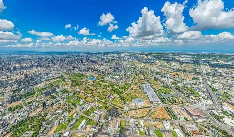 水湳區域的土地有限，每一塊土地都具無可替代的價值。資料照