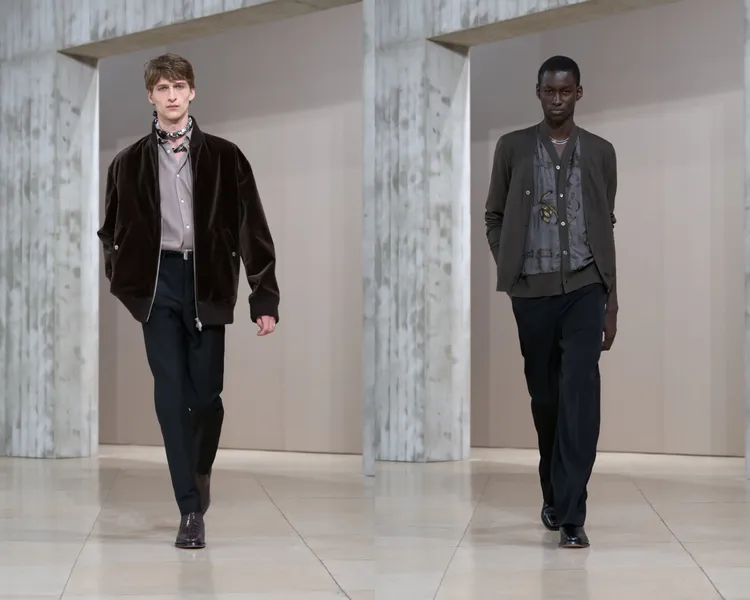 愛馬仕2025秋冬男裝。品牌提供