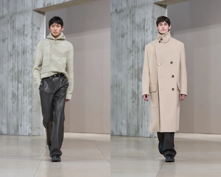 愛馬仕2025秋冬男裝。品牌提供