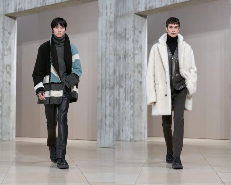 愛馬仕2025秋冬男裝。品牌提供