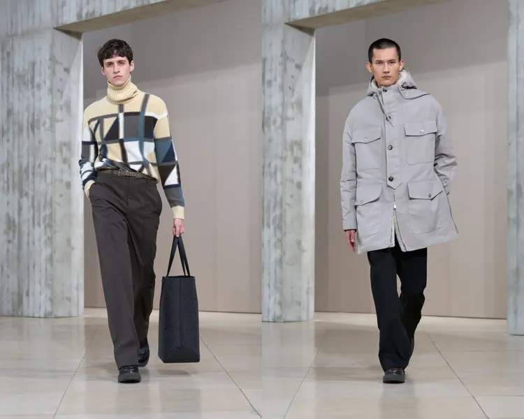 愛馬仕2025秋冬男裝。品牌提供