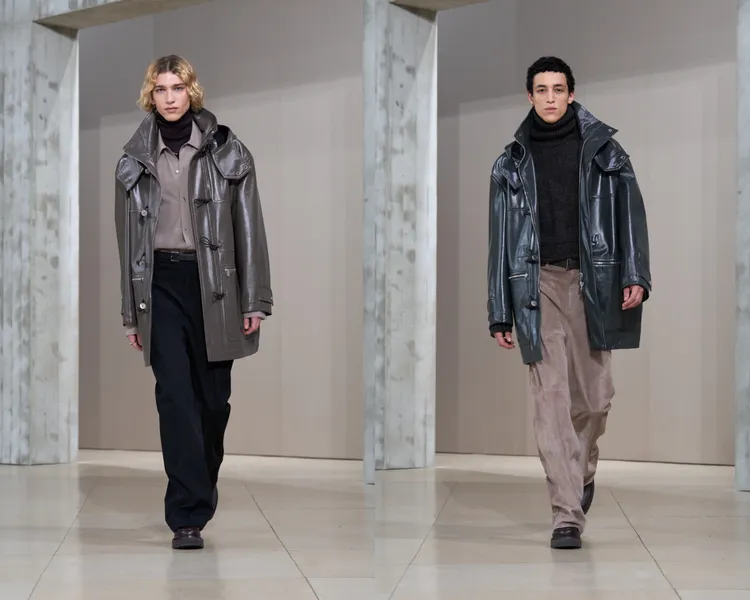 愛馬仕2025秋冬男裝。品牌提供