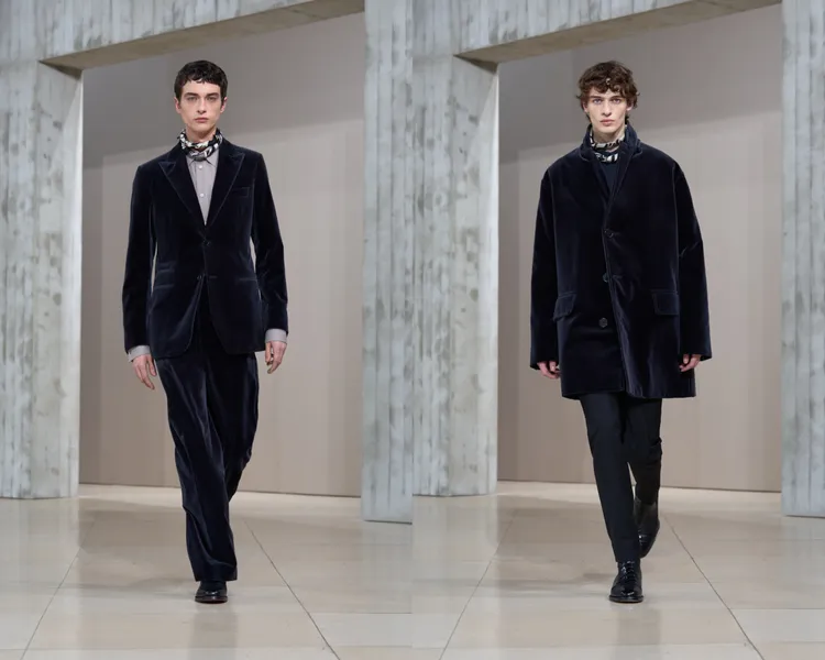 愛馬仕2025秋冬男裝。品牌提供