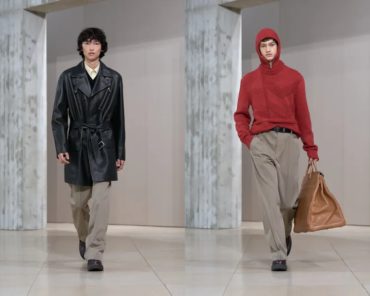 愛馬仕2025秋冬男裝。品牌提供