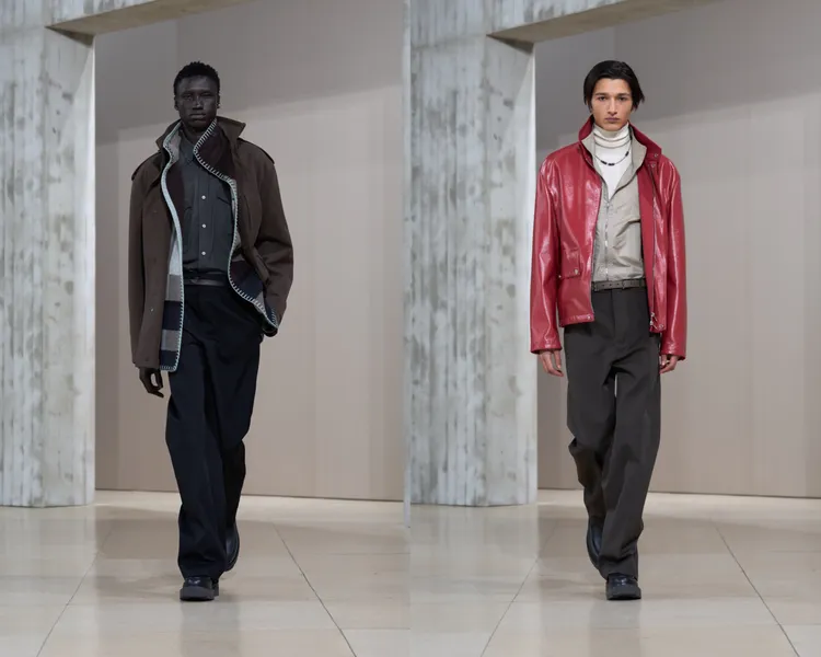 愛馬仕2025秋冬男裝。品牌提供