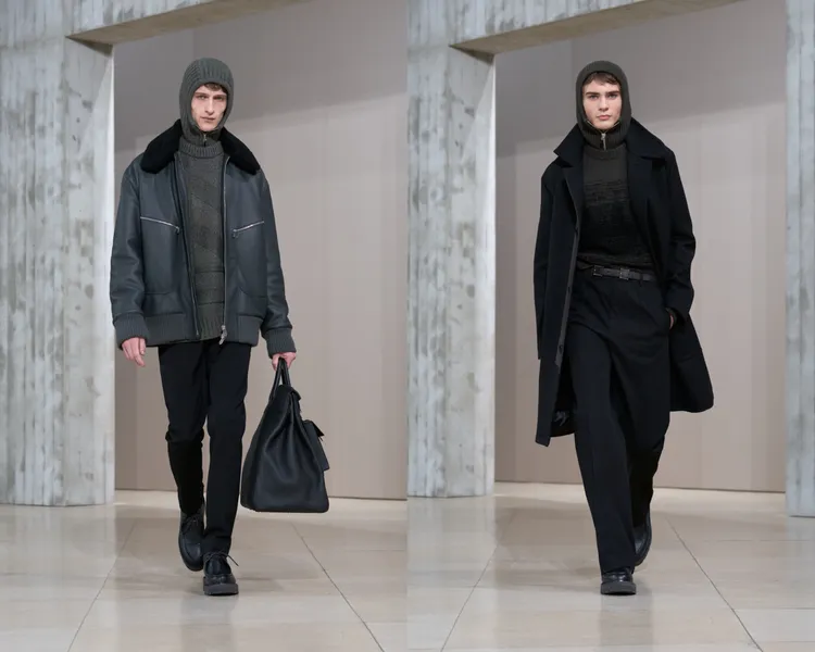 愛馬仕2025秋冬男裝。品牌提供