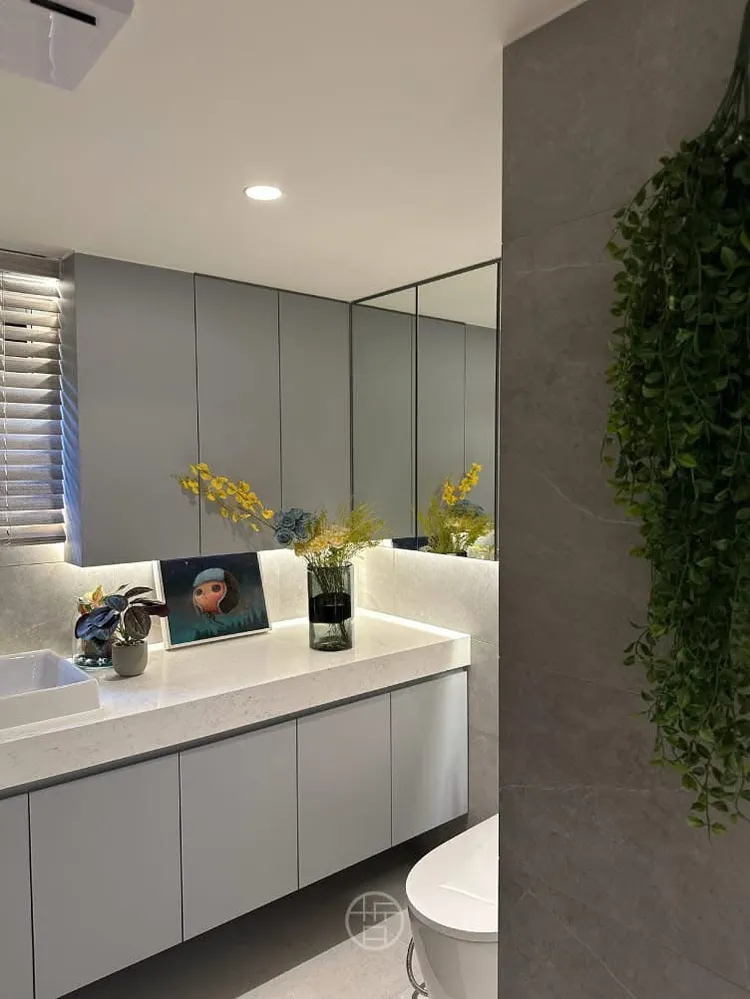 善用小盆栽或畫作，新年讓居家布置添新意。哲空間室內設計提供