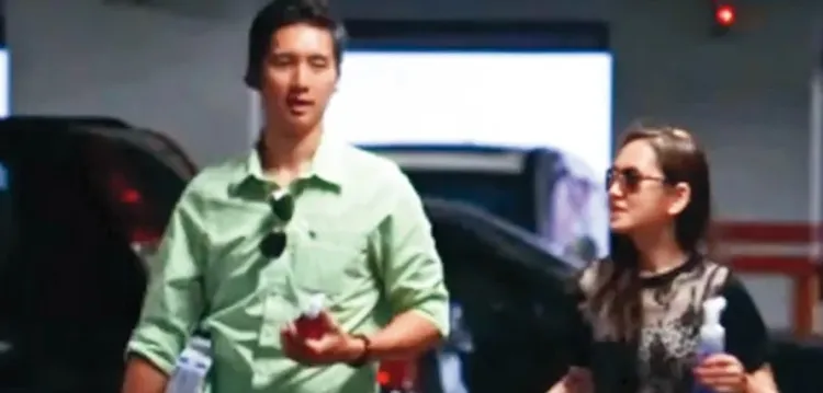 楊千霈與楊寶世約會曾被拍到。翻攝微博