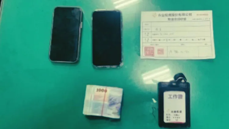 警方查獲相關證物。警方提供