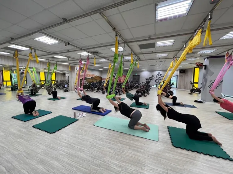 五股運動中心新春期間推出課程優惠。體育局提供