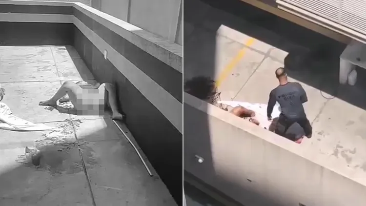 安娜在飯店房間拍攝A片時墜樓死亡。翻攝自X