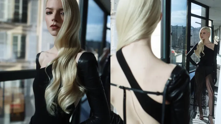 Anya Taylor-Joy的造型有許多性感細節。翻攝IG