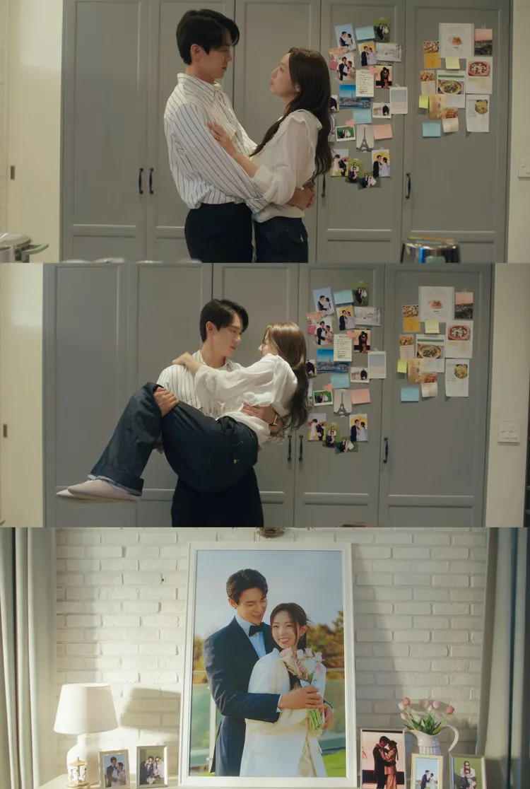 柳演錫劇中改名「白唯戀」，名字遭批中二，好在2度求婚蔡秀彬，以甜蜜劇情收場。翻攝Netflix