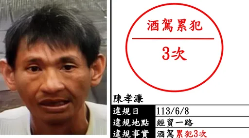 北市狠击酒驾!累犯3次「高清放大7倍」防水海报贴邻里 比通缉犯更耻
