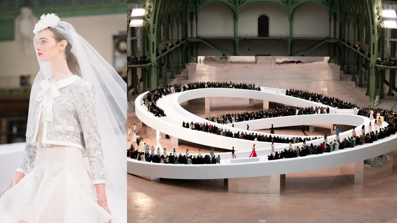 香奈兒2025春夏高訂秀在巴黎大皇宮登場。品牌提供