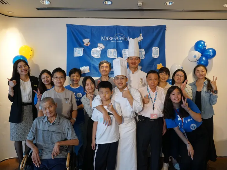 台北遠東香格里拉攜手Make-A-Wish Taiwan喜願協會，推出「香宮一日粵式主廚」圓夢計劃，幫助喜願兒體驗成為主廚的夢想。台北遠東香格里拉提供