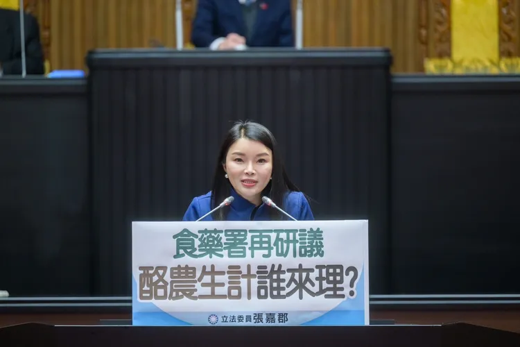 國民黨立委張嘉郡。張嘉郡辦公室提供