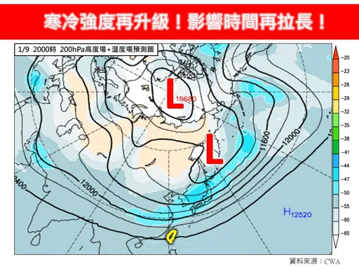 寒冷強度升級!專家:「這些地區變濕冷」酷寒到下周一