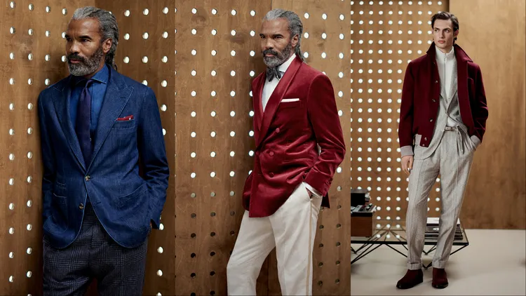 Brunello Cucinelli 2025秋冬男裝系列。品牌提供